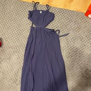 Aerie Cut Out Maxi Dress
